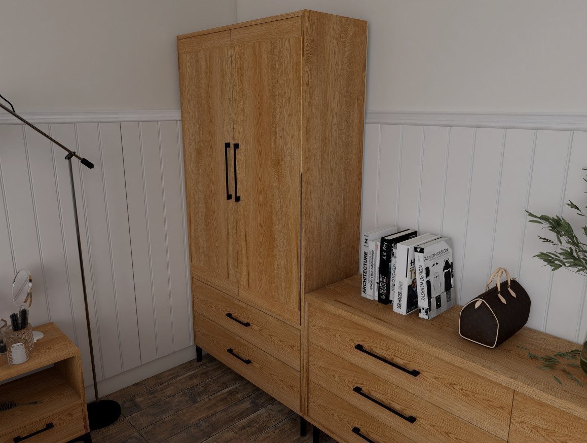 Szafa z litego drewna